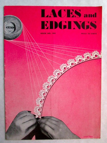 1943 Laces + Edgings / 1948 Ruffled Doilies / Enterprise Cotton Yarn No.9301 - Picture 9 of 12