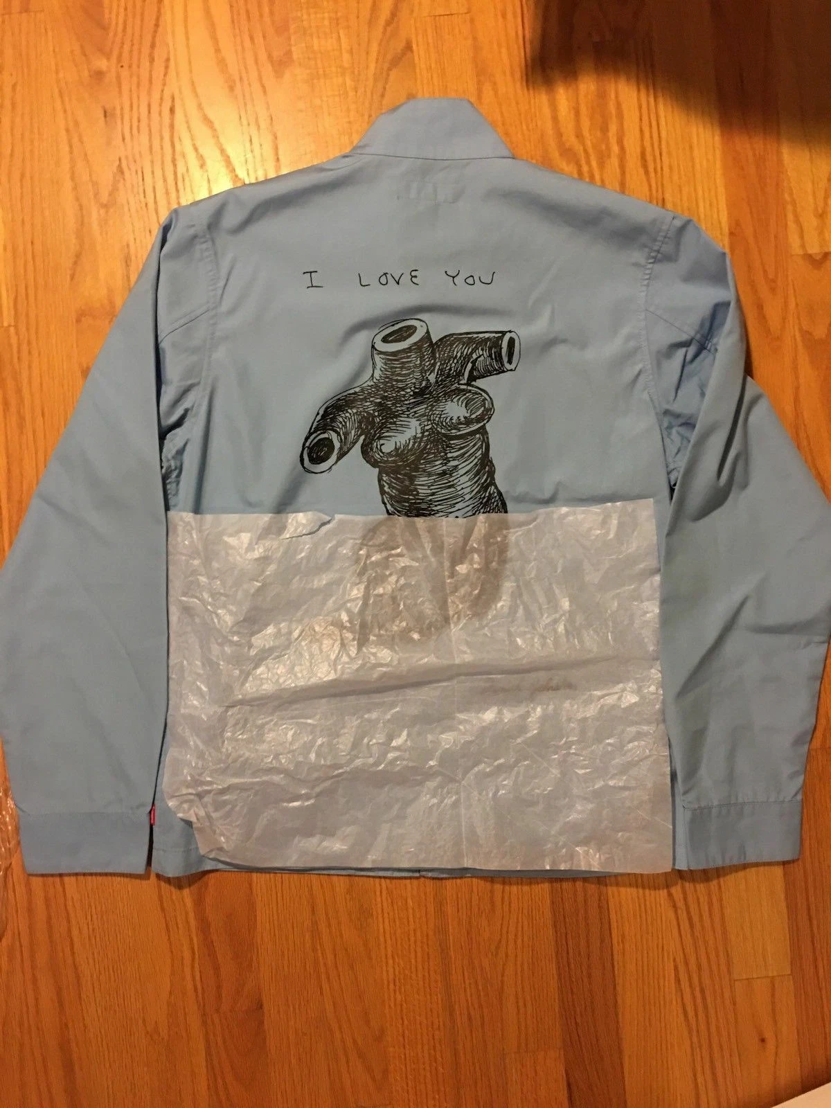 Brand New Supreme Daniel Johnston coaches jacket Blue Size M