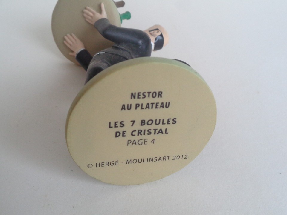 Tintin - Hergé - Figure - Nestor balai - Collection Générique - Lead