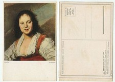 01600 - Franz Hals: Die Zigeunerin - alte Ansichtskarte