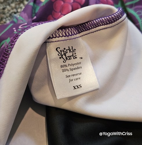 Boulder Athletic Wear Running Skirt Athletic Skirt 3 pockets Purple Black XXS - Picture 5 of 6