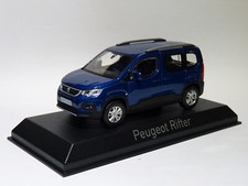Peugeot Rifter Blue Metallic 2018 to 1/43 from NOREV 479061