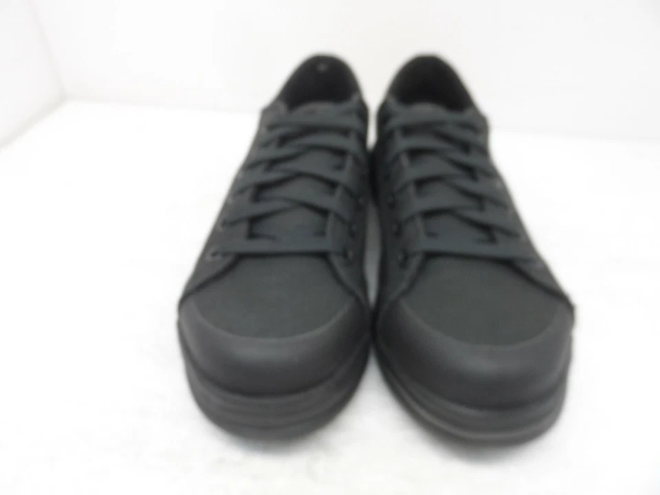 Sapatos de trabalho Dickies feminino corte baixo Supa Dupa biqueira de aço casual preto tamanho 8W - Imagem 2 de 4