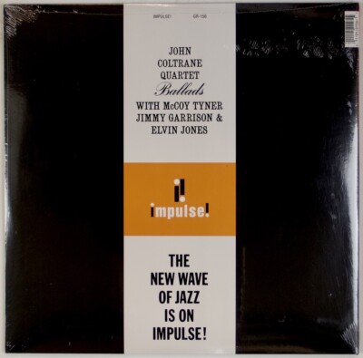 JOHN COLTRANE: Ballads SEALED GRP IMPULSE 180g Vinyl LP Jazz NEW