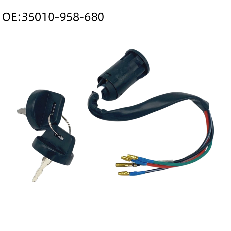 Ignition Key Switch For 19821984 Honda ATV ATC BIG RED ATC200ES 200E