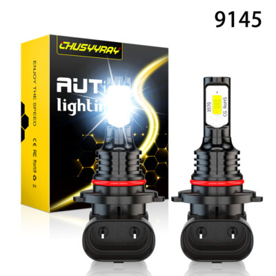 For 1999-2003 Lexus RX300 2x H10 9145 9140 LED Bulbs Fog Lights High Power 160W