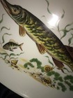 Vintage Israel Naaman Porcelain Fish Serving for 12 + Serving Platter MINT! — photo 5