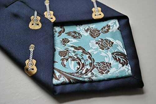 Frederick Thomas Designer Uomo Cravatta - Scuro Blu Navy