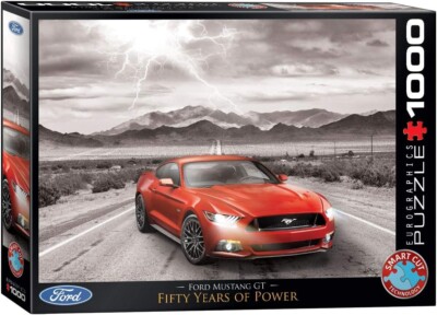 Ford Mustang GT 2015 1000-Teile Puzzle 680 mm x 490 mm von Eurographics