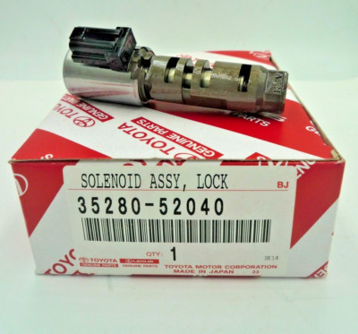 3528052040 GENUINE Toyota SOLENOID ASSY, LOCK UP CONTROL 35280  