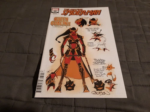 AMAZING SPIDER-MAN #88 2022 1st GOBLIN QUEEN 1:10 GLEASON DESIGN VARIANT NM