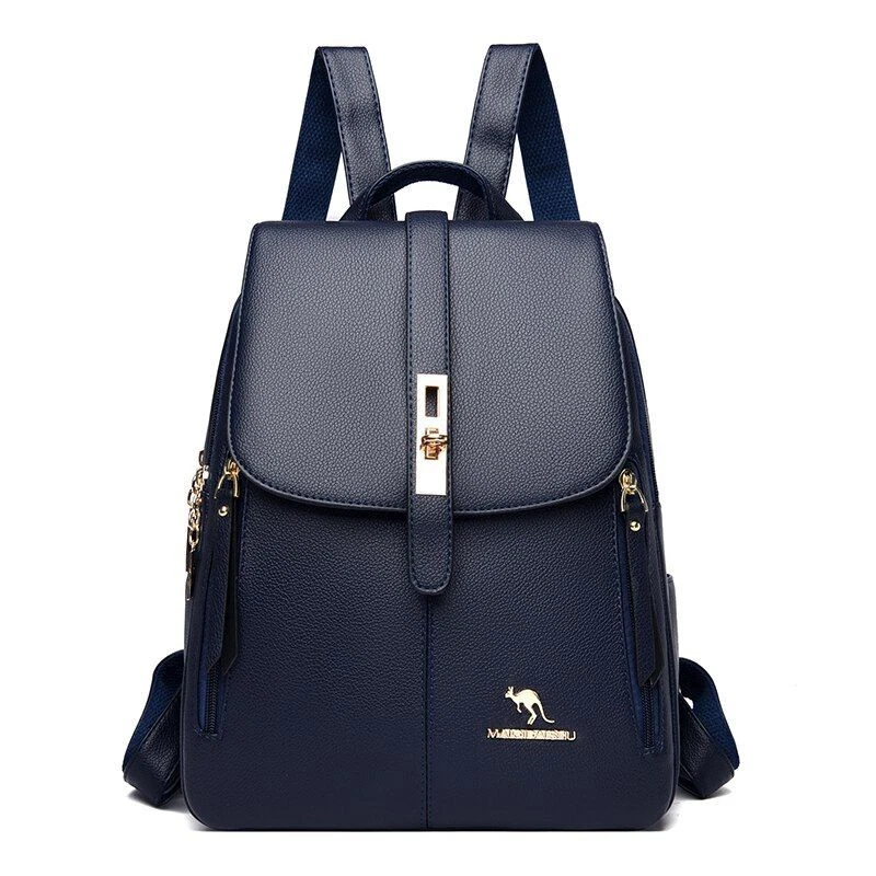 Ladies leather cheap school bags