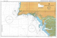 Admiralty 61 Pakistan Approaches To Karachi Chart Map Maritime Marine Wall Paper