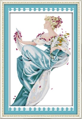 Summer Queen Counted Cross Stitch Kit Joy Sunday