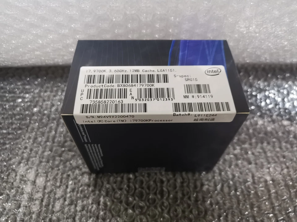 *NEW*Intel Core i7-9700K 3.6 GHz Octa-Core SRG15 Processor / CPU (i7 9700K) - Image 3 of 4