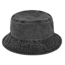 Stonewashed Cotton Bucket hat UV Sun Protection Breathable Beach Holiday Travel
