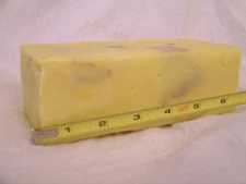 ONE Handmade Soap Loaf - Pineapple Confetti Shea Vegan