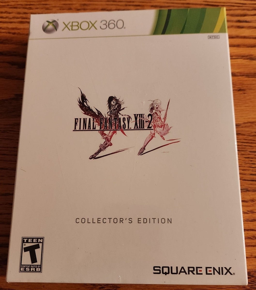 Lot Final Fantasy XIII & XIII-2 Collector - Xbox 360 - Neuf Sous Blister