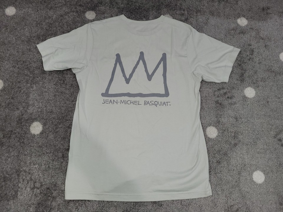 T-shirt Uniqlo X Jean-Michel Basquiat SPRZNY - Gris, Taille M - Neuf Avec étiquettes