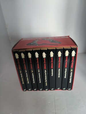 Bibliothek Dracula 9 Bücher neuwertig Box Frankenstein Von den Vampiren Sammlung