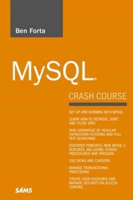 MySQL Crash Course - 9780672327124, paperback, Ben Forta
