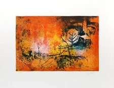 Lebadang (aka Hoi), Docked Boats 3, Lithograph on Rives BFK, signed "Hoi" and nu