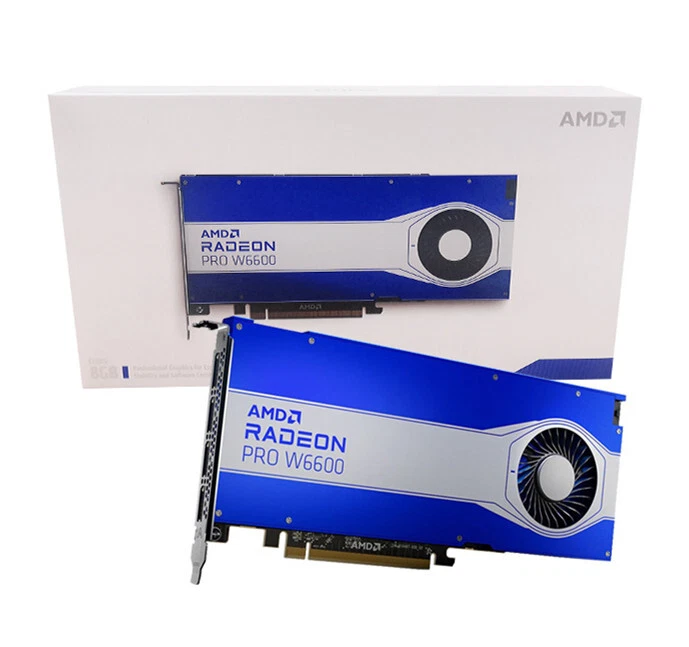 AMD Radeon Pro W6600 100-506208 Workstation Graphics Card GDDR6 PCI-E 4.0 - Image 4 of 4
