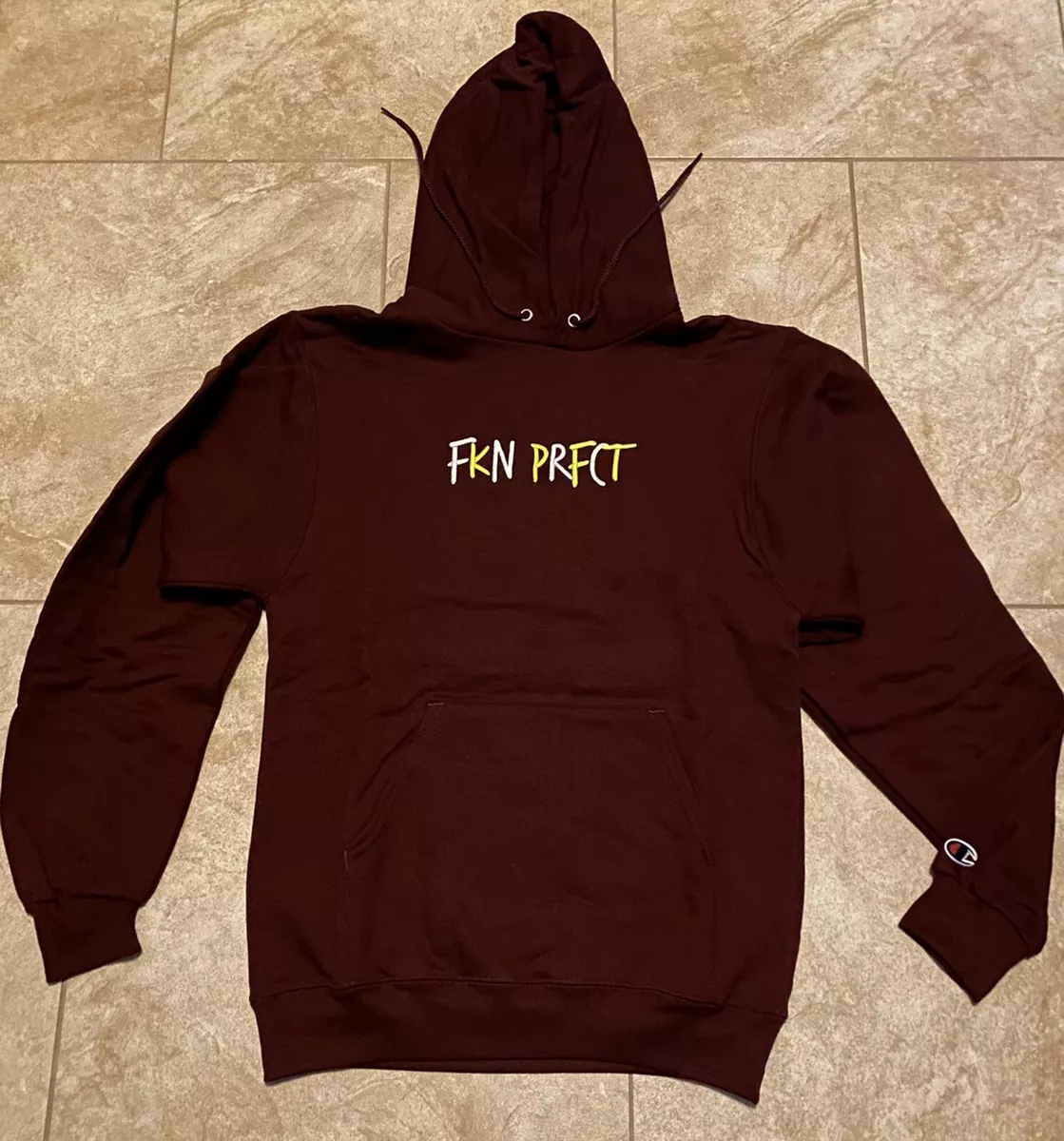 FaZe Clan FaZe Pamaj FKN PRFCT Hoodie Champion MAROON NEW SMALL