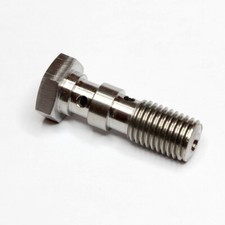 Rocket 111 TITANIUM M10 x 1.25 double banjo brake bolt.  Sprint 1050