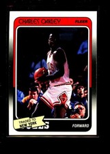 1987 FLEER #18 CHARLES OAKLEY KNICKS MINT  E09363
