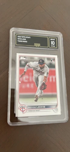 2022 Topps Update Royce Lewis Rookie GMA 10 Twins 