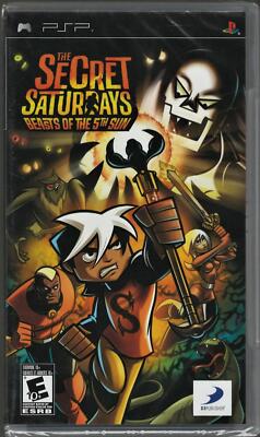 Secret Saturdays: Beasts of the 5th Sun PSP (Brand New Factory Sealed US Version