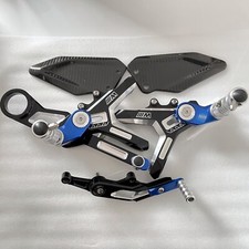 Per BMW S1000RR M1000RR 2019-2024 Poggiapiedi Posteriore Protezione Tacco Fibra di Carbonio