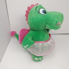Legoland Girl Dragon Aurora Green Dinosaur Stuffed Animal Wings Toy 11
