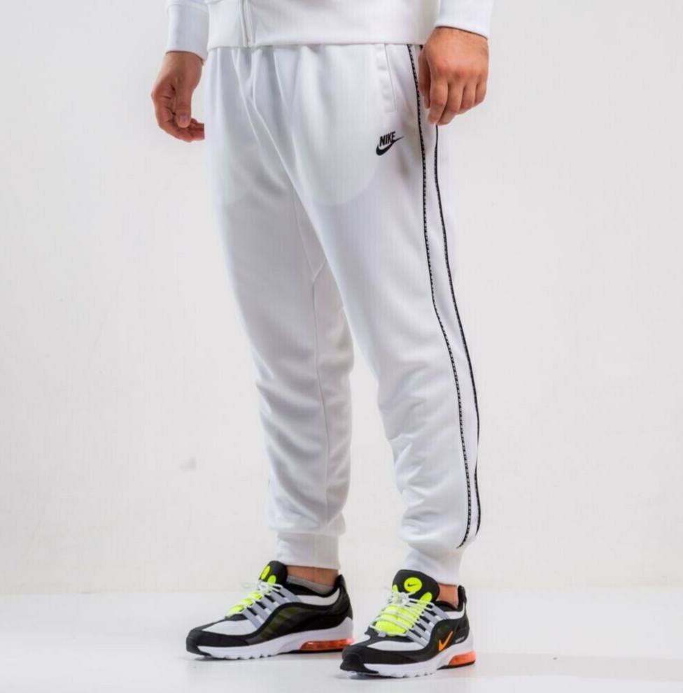Nike Sportswear Repeat Poly Jogger Pants White black Men\u0026#039;s Size xxl  CZ7823-102 | eBay