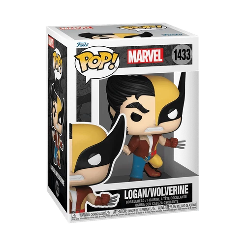 Funko Pop Marvel - Split Logan / Wolverine - Vinyl Figure - #1433