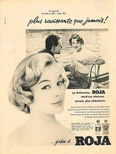 ADVERTISING 1957 RED GLITTER 2