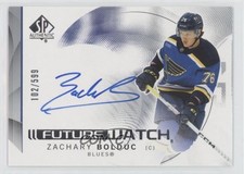 2024 SP Authentic Future Watch Horizontal 102/599 Zachary Bolduc #105 Auto 1rc0