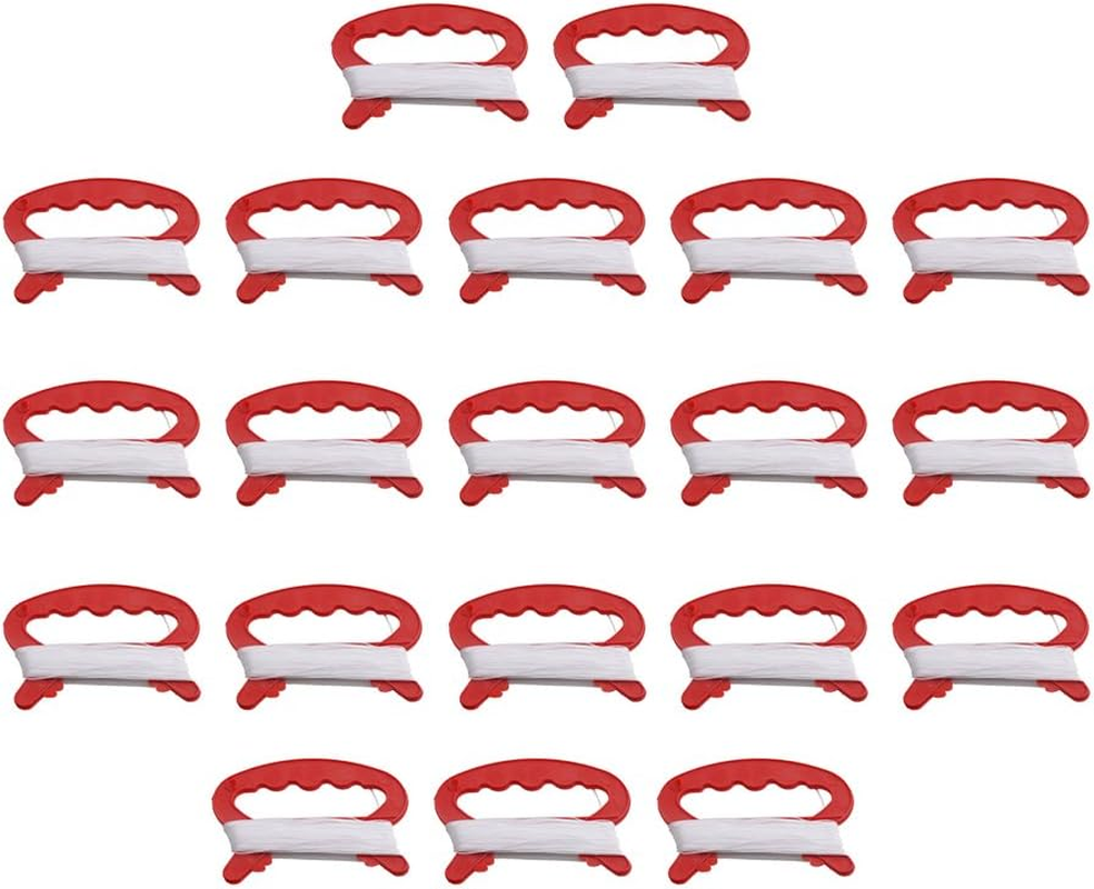 20PCS Plastic 30M Outdoor Sport Flying Kite Line String with Winder Handle