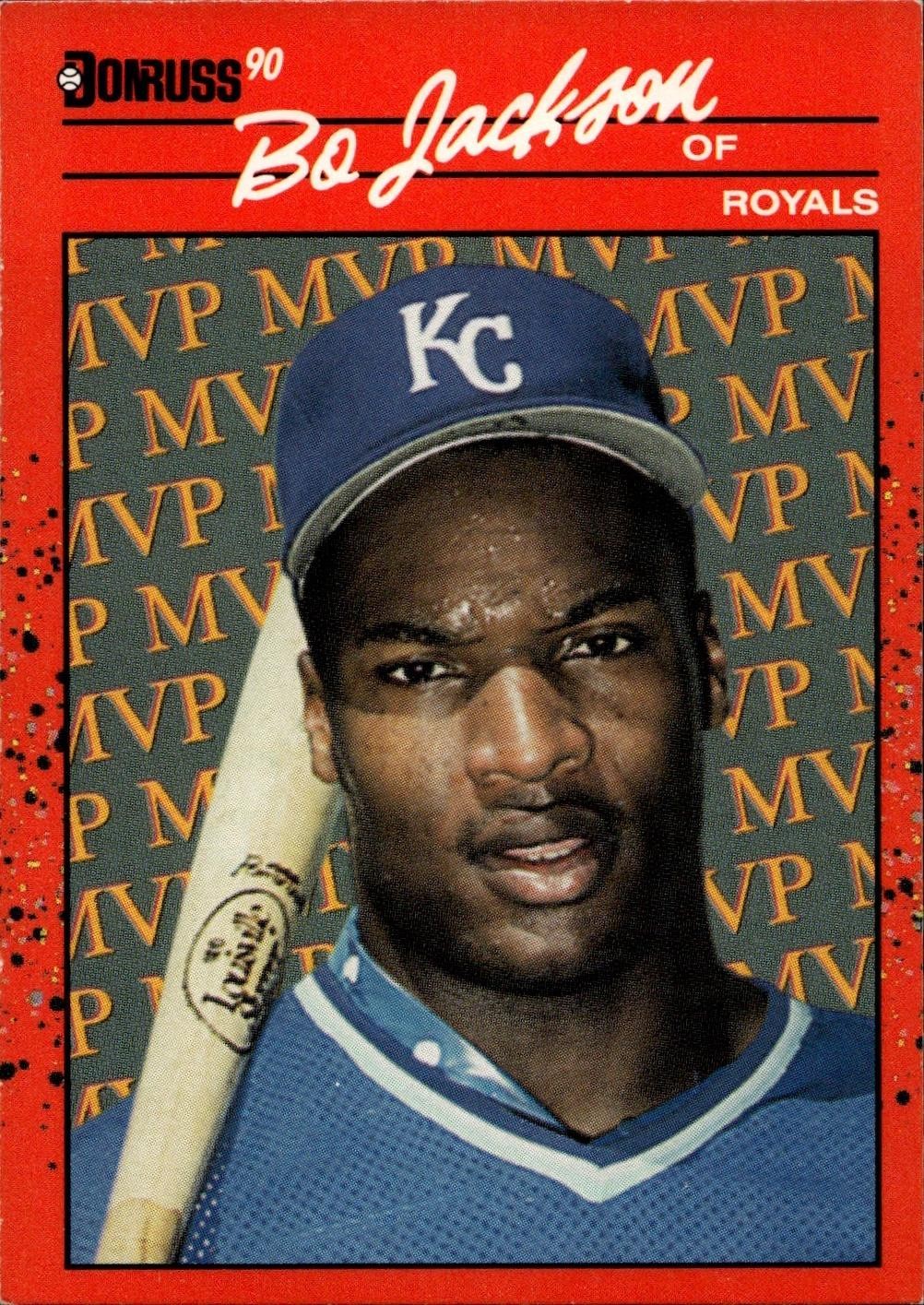 1990 Donruss #BC-1 Bo Jackson Bonus MVP's