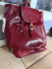Zaino Vera Pelle Ivana vera pelle italiana borsa con coulisse Made in Italy