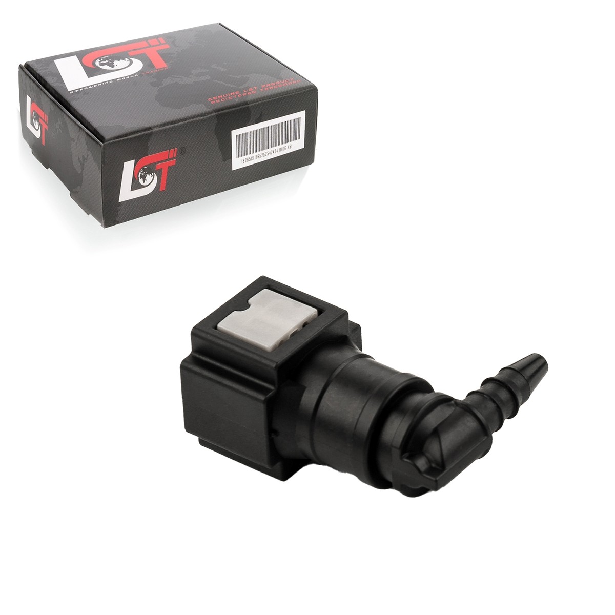 Quick Release Fuel Line Hose Coupling L-Piece 6.3x3mm for JAGUAR