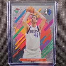 2026 Topps Finest Dirk Nowitzki #295 Rare Mavericks Basketball Card