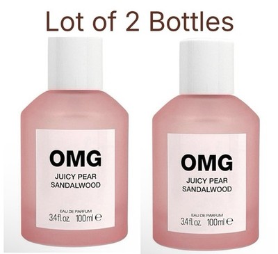 2 Bottles Palm Beach Beauté OMG OH MY GOSH EDP Perfume 3.4 Fl Oz/100ML NWOB