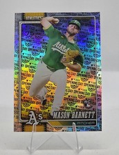 Mason Barnett RC 2026 Topps Series 1 Celebration Opening Day Foil SP - Athletics