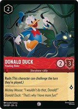 Donald Duck 124 Lorcana Attack of the Vine Cold Foil 50 off 2nd Item