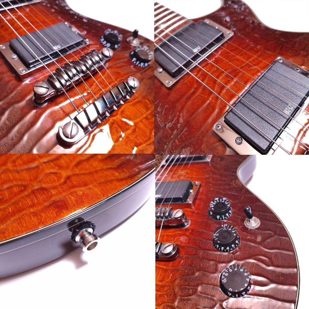 激レア◆海外輸出モデル Ibanez Caiman カイマン ART300 ワニ Ibanez Caiman ART300 Electric Guitar Brown Rare Export Model 2008
