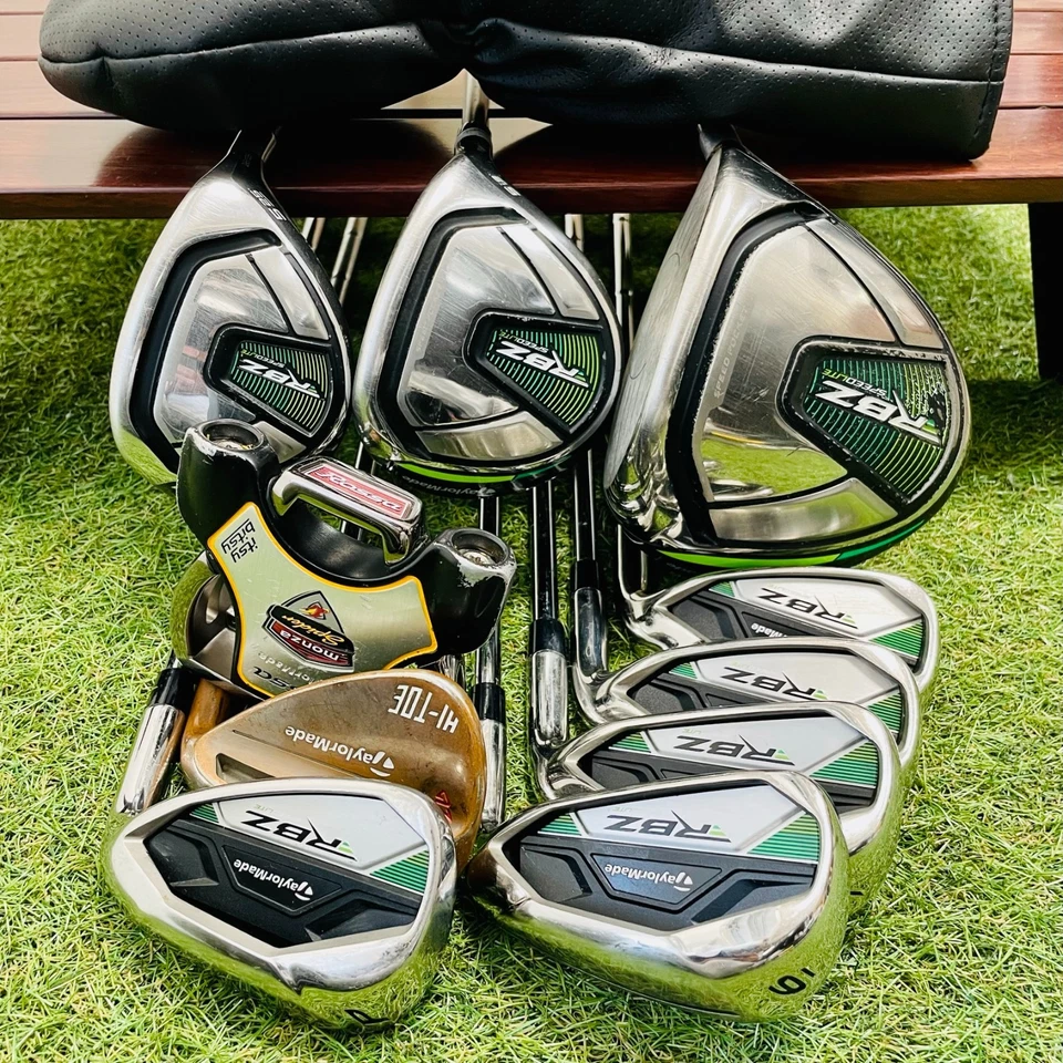 TaylorMade Fullset RBZ 1w 5w 5hy Iron 6-9Pw 10clubs RH Golf Clubs Mens - Image 2 of 4