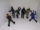 GI Joe 3.75" Rise Of Cobra Lot Of 6 Action Figures