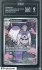 2025 Pokemon Mega Evolution Base Set #145 Houndstone Illustration Rare TAG 9